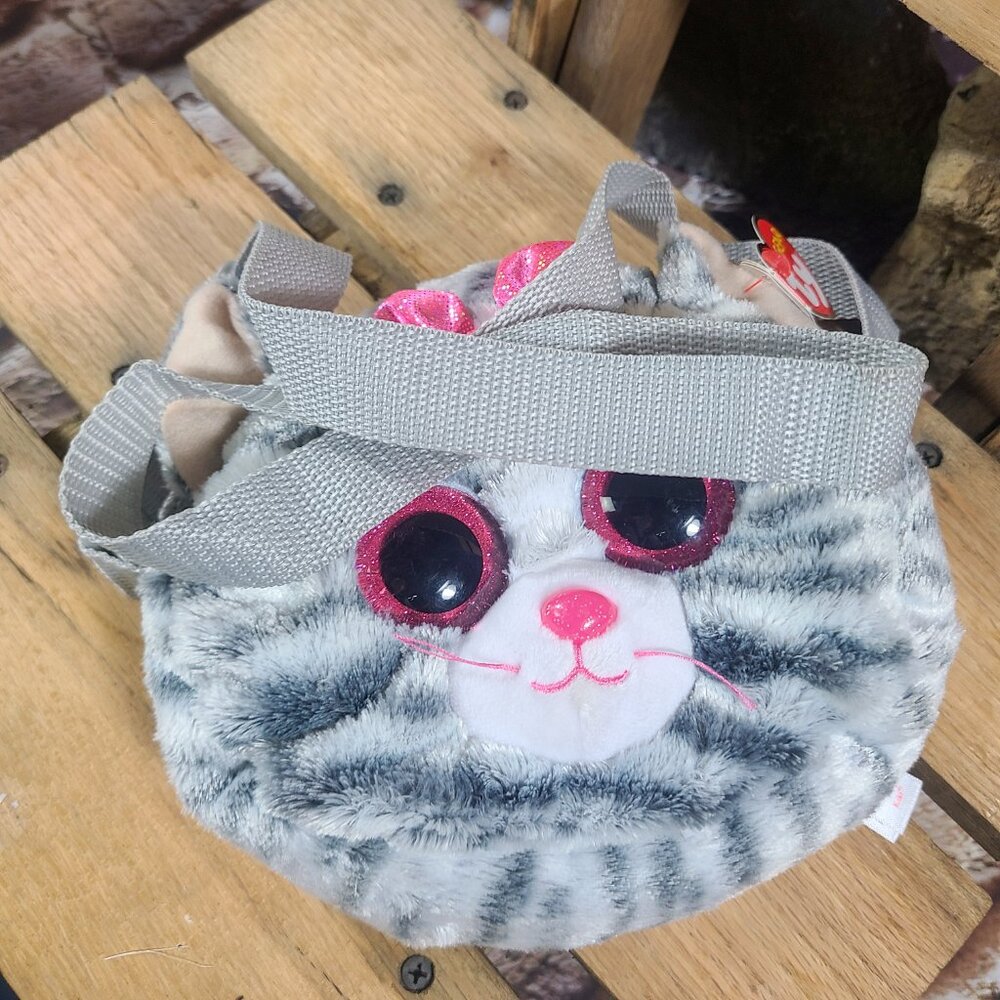 TY Gear beanie  kitty kiKi purseLightly Used Very Good + - Picture 8 of 15